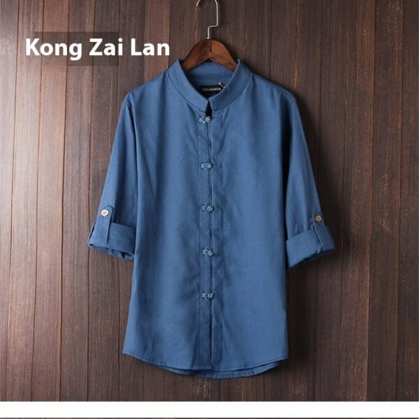Camisa vintage de lino - Image 8