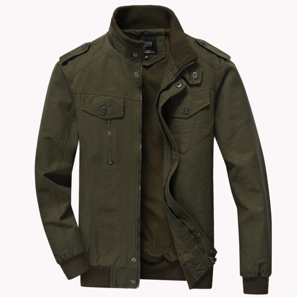 Chaqueta de invierno militar de piloto