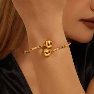 Pulsera de cuentas de doble cabeza