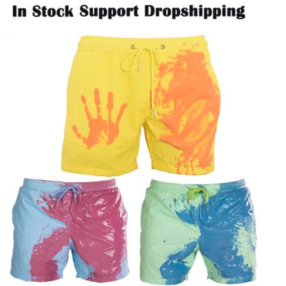 Bermudas de playa con cambio de color - Image 3