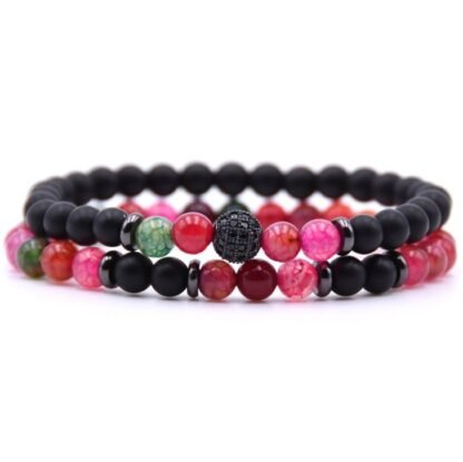 Pulsera de cuentas de piedra natural - Image 8