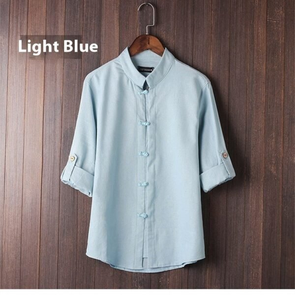 Camisa vintage de lino - Image 3