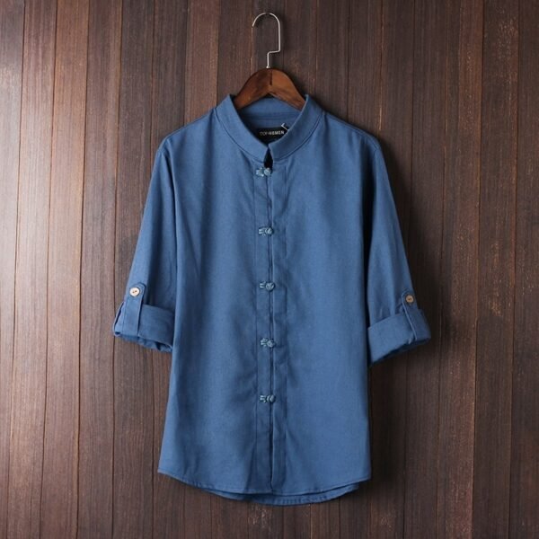 Camisa vintage de lino - Image 6