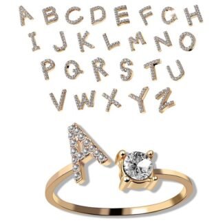 Anillo con inicial