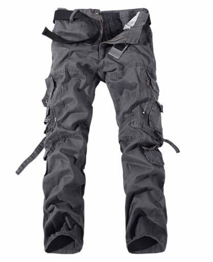Pantalones cargo multibolsillos para hombre - Image 6