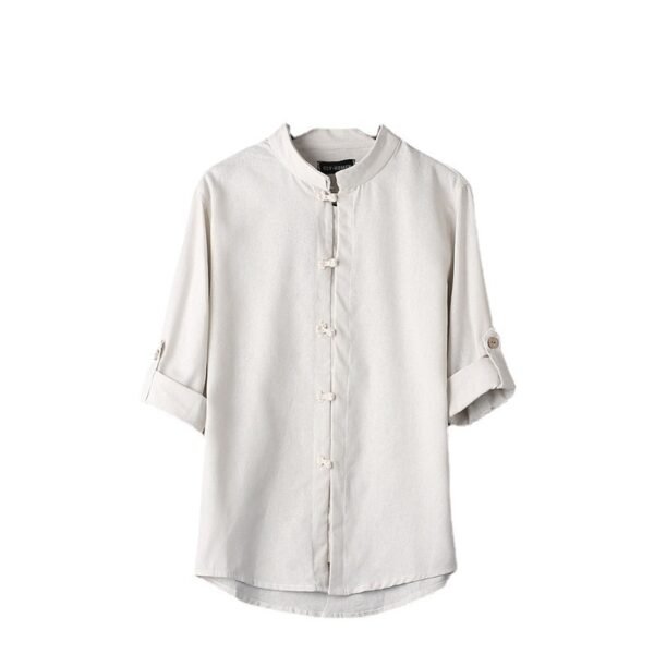 Camisa vintage de lino - Image 10