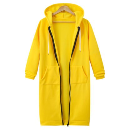 Chaqueta larga de polar - Image 8