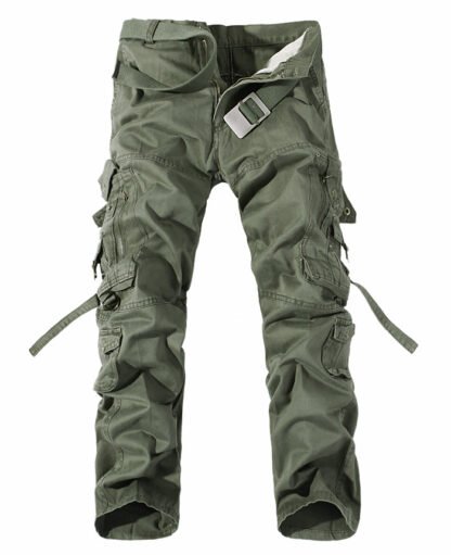 Pantalones cargo multibolsillos para hombre - Image 5