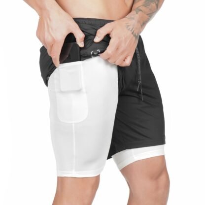 Pantalones cortos de compresión con bolsillo - Image 7