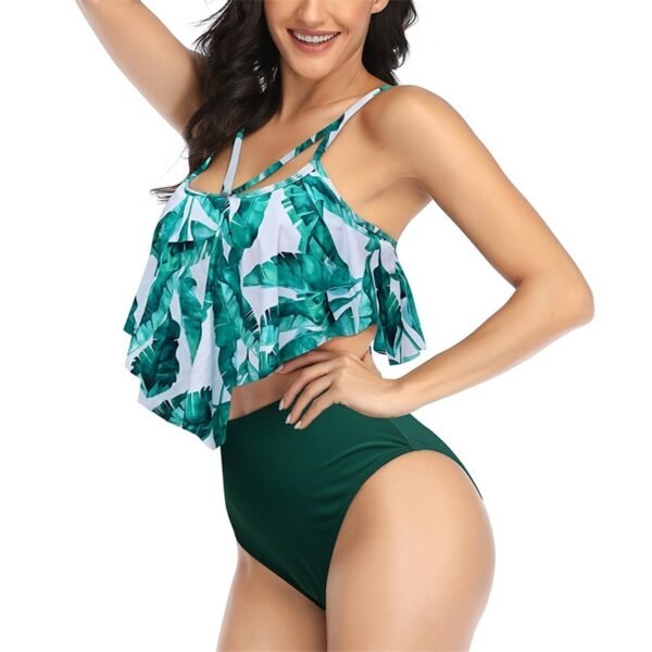 Traje de baño hoja de loto - Image 2