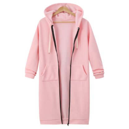 Chaqueta larga de polar - Image 7