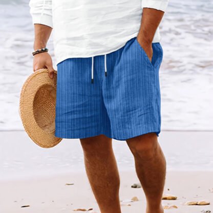 Pantalones cortos con estampado de rayas - Image 10