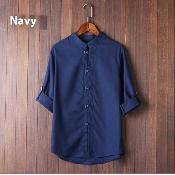 Camisa vintage de lino - Image 2