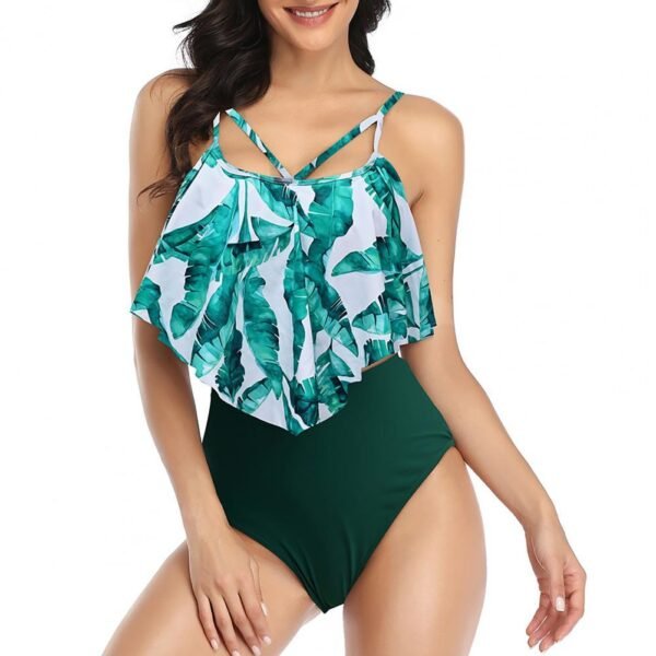 Traje de baño hoja de loto