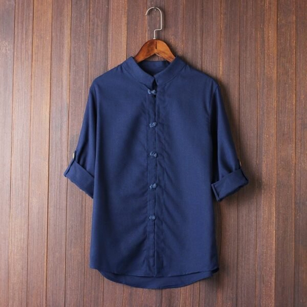 Camisa vintage de lino - Image 7
